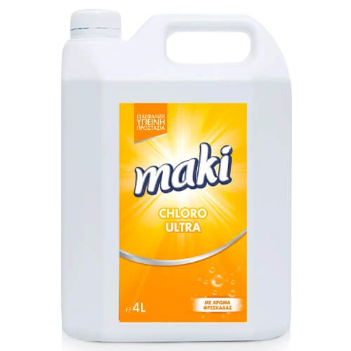 Χλωροκαθαριστικό Φρεσκάδα & Λεμόνι ΜΑΚΙ 4lt