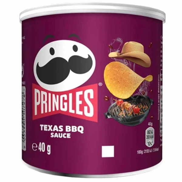 Τσιπς Μπάρμπεκιου PRINGLES 40gr