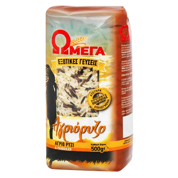 Ρύζι Άγριο ΩΜΕΓΑ 500gr