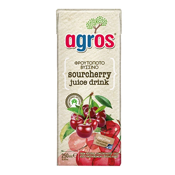 Χυμός Βύσσινο AGROS 250ml