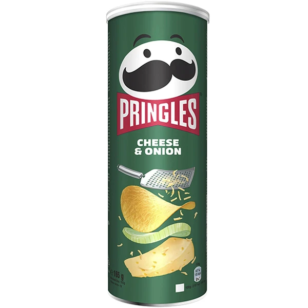 Τσιπς Cheese & Onion PRINGLES 165gr