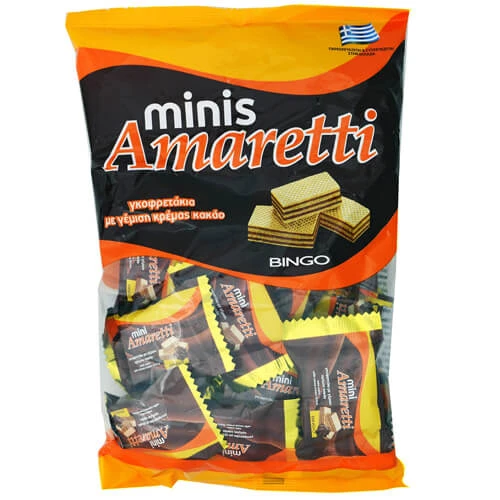 Γκοφρέτα Κρέμα Κακάο Mini AMARETTI 165gr
