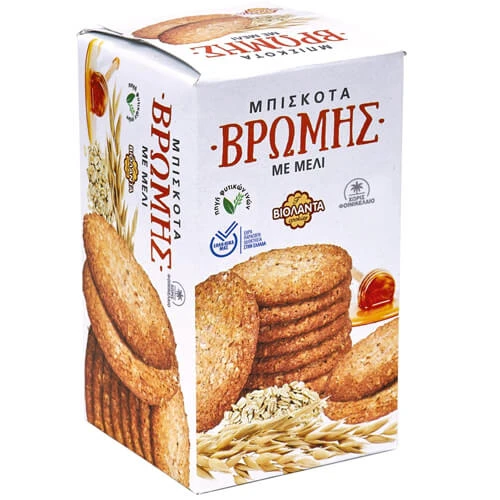 Μπισκότα Βρώμης με Μέλι ΒΙΟΛΑΝΤΑ 200gr