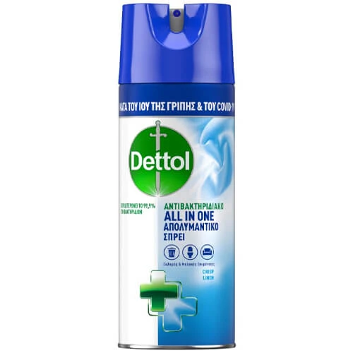 Απολυμαντικό Σπρέι Crisp Linen DETTOL 400ml