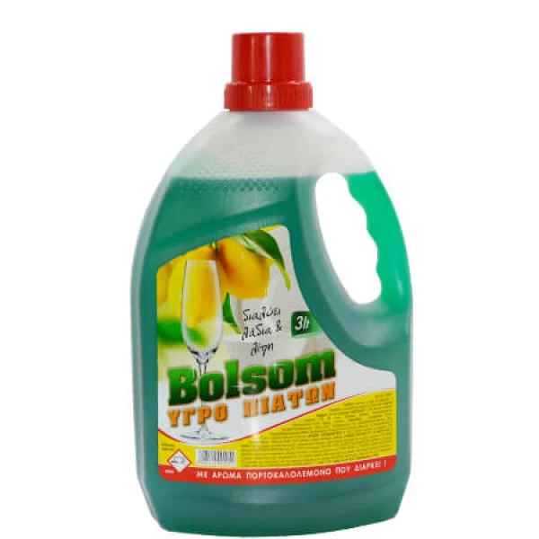 Υγρό Πιάτων Λεμόνι BOLSOM 3lt