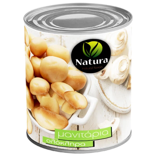 Μανιτάρια Ολόκληρα NATURA 400gr