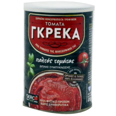 Τοματοπολτός Διπλής Συμπ/σης ΓΚΡΕΚΑ 410gr