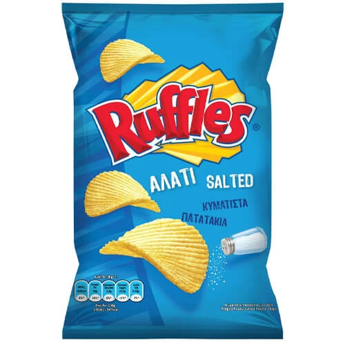 Τσιπς με Αλάτι RUFFLES 400gr