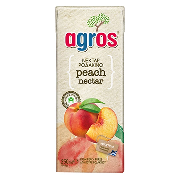 Χυμός Ροδάκινο AGROS 250ml