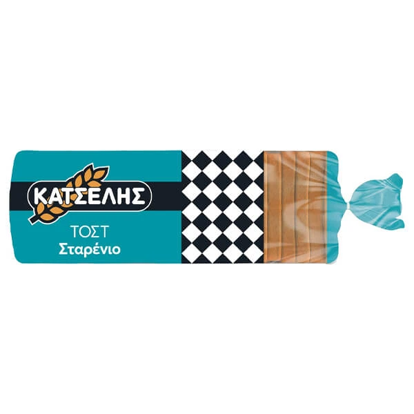 Ψωμί Σταρένιο για Τόστ ΚΑΤΣΕΛΗΣ 720gr