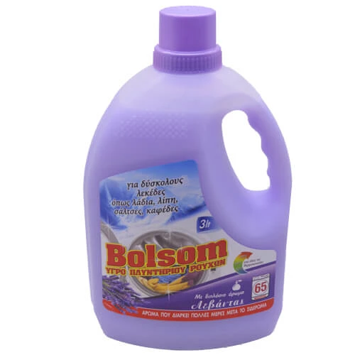Απορρυπαντικό Πλυντηρίου Ρούχων Λεβάντα BOLSOM 3lt