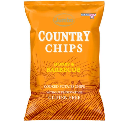 Τσιπς Country Mέλι & Mπάρμπεκιου JUMBO 150gr