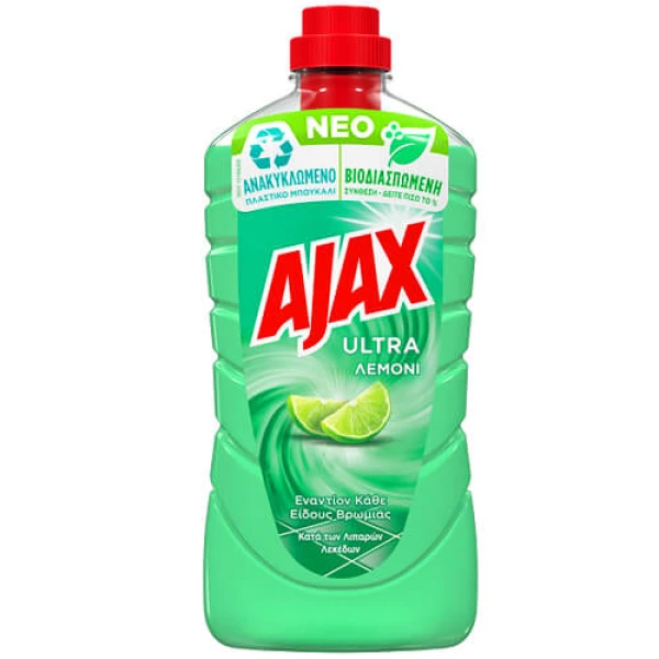Καθαριστικό Ultra Λεμόνι AJAX 1lt