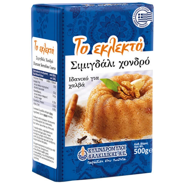 Σιμιγδάλι Χονδρό ΤΟ ΕΚΛΕΚΤΟ 500gr