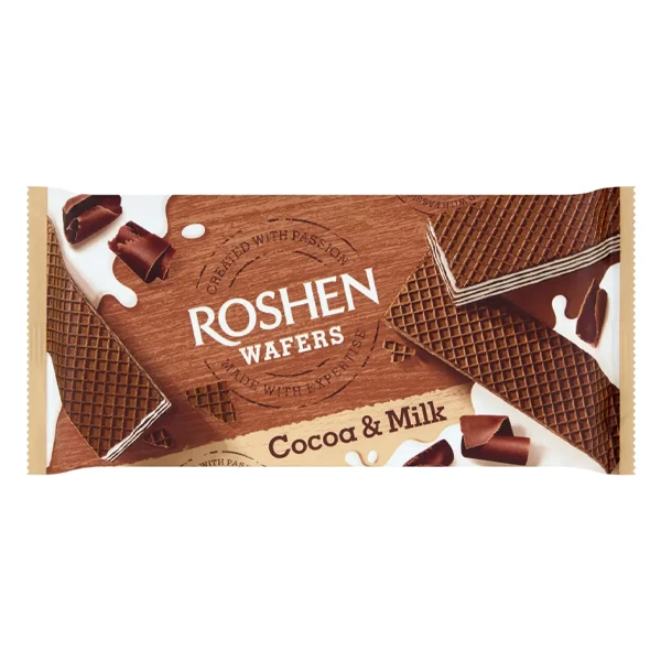 Γκοφρέτα με Γάλα & Κακάο ROSHEN 216gr