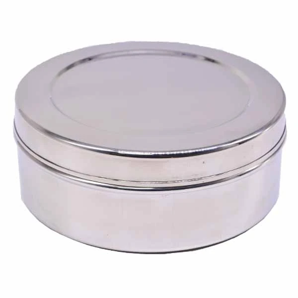 Φαγητοδοχείο με καπάκι inox Φ18.5cm 1τμχ