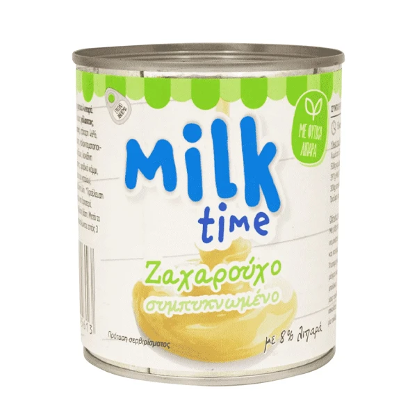 Γάλα Ζαχαρούχο 8% MILK TIME 397gr