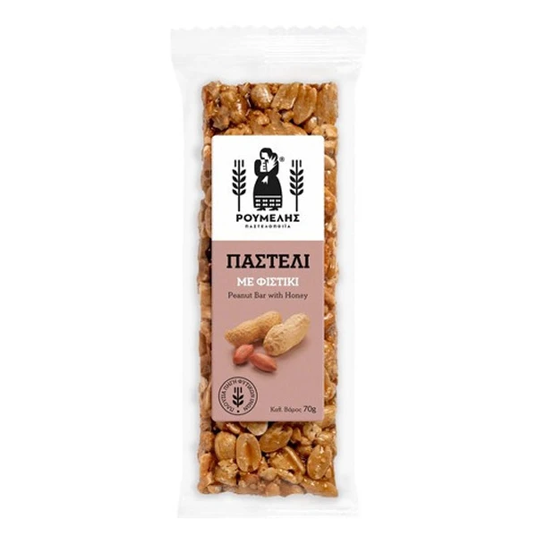 Παστέλι Φιστίκι & Μέλι ΡΟΥΜΕΛΗ 70gr