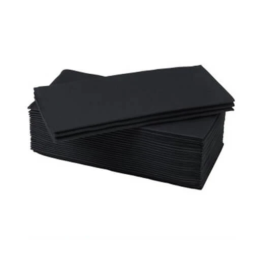Χαρτοπετσέτα Πολυτελείας Μαύρη 1/8 2Φ KRINOS 300τμχ
