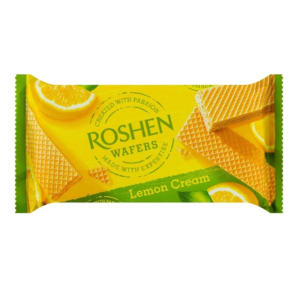 Γκοφρέτα με Κρέμα Λεμόνι ROSHEN 216gr