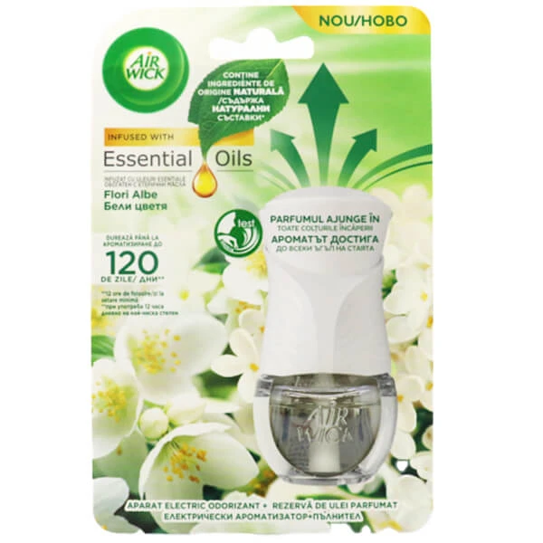 Συσκευή + Ανταλλακτικό Φρέζια & Γιασεμί AIRWICK 19ml