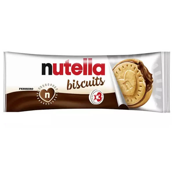 Μπισκότα Γεμιστά NUTELLA 41gr