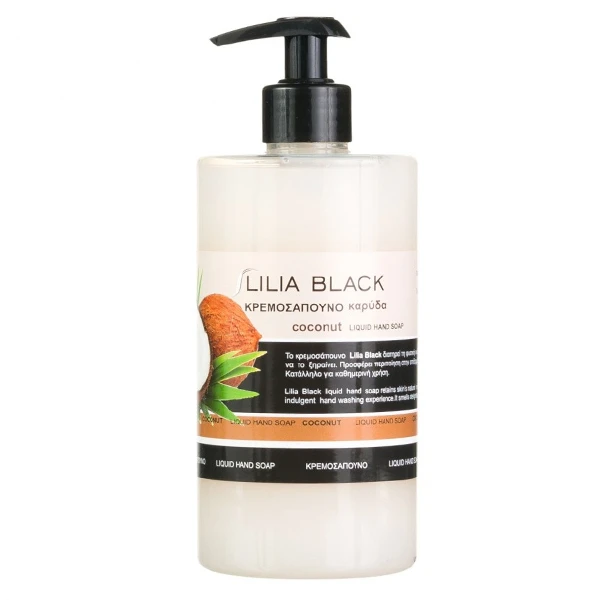 Κρεμοσάπουνο Καρύδα LILIA BLACK 550ml