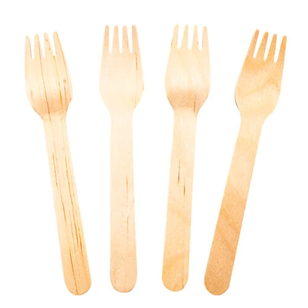 Βιοδιασπώμενα Πιρούνια Φαγητού 16cm 100τμχ