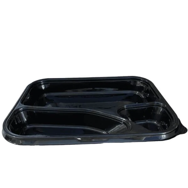 Σκεύος Mικροκυμμάτων 3 Θέσεων L29 Μαύρο PREPAC 30τμχ