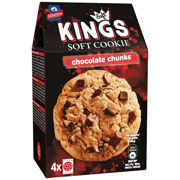 Μπισκότα Soft Kings Σοκολάτας ΑΛΛΑΤΙΝΗ 160gr