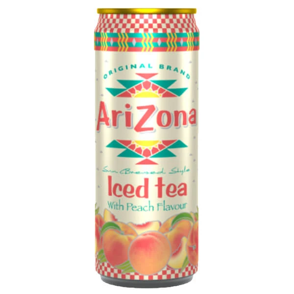 Μαύρο Τσάι Ροδάκινο ARIZONA 330ml