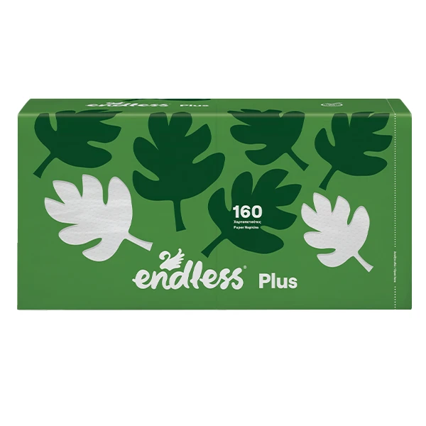 Χαρτοπετσέτα 2pack Plus 30x30cm ENDLESS 160τμχ