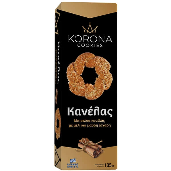 Μπισκότα Κανέλας KORONA 105gr