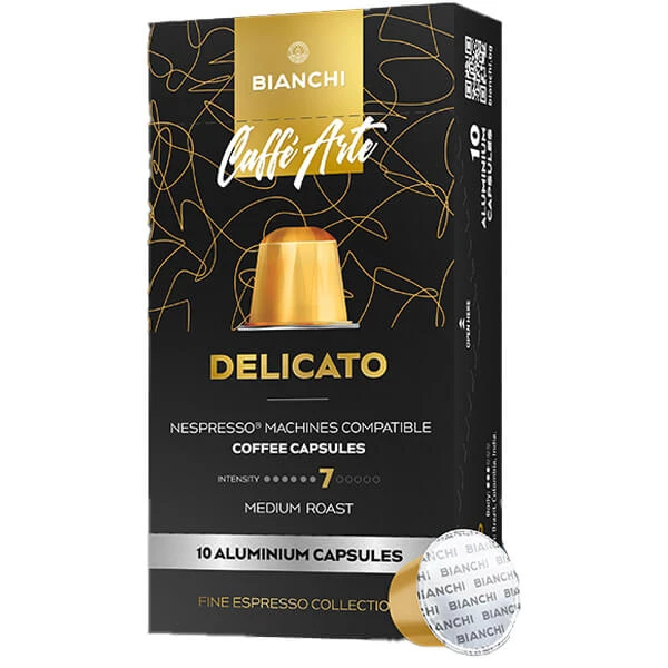 Καφές Εσπρέσσο Delicato Κάψουλες BIANCHI 10τμχ (10x5,5gr)