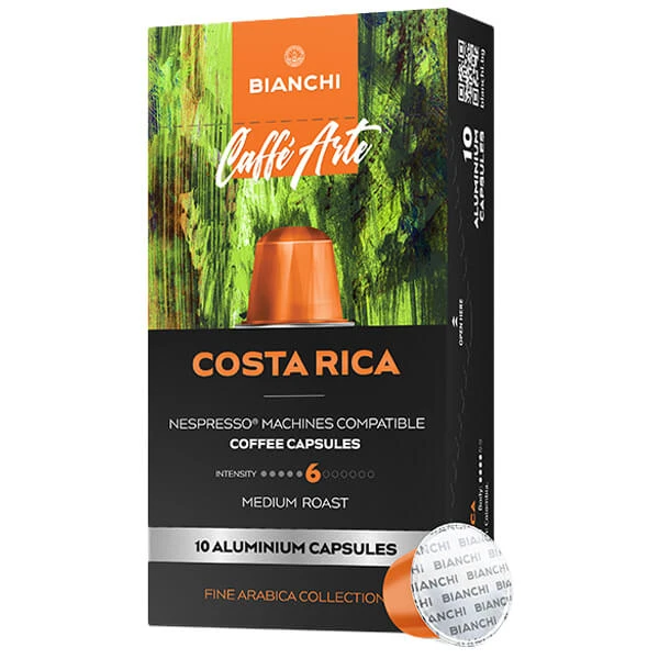 Καφές Εσπρέσσο Costa Rica Κάψουλες BIANCHI 10τμχ (10x5,5gr)