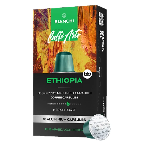Καφές Εσπρέσσο Ethiopia Κάψουλες BIANCHI 10τμχ (10x5,5gr)