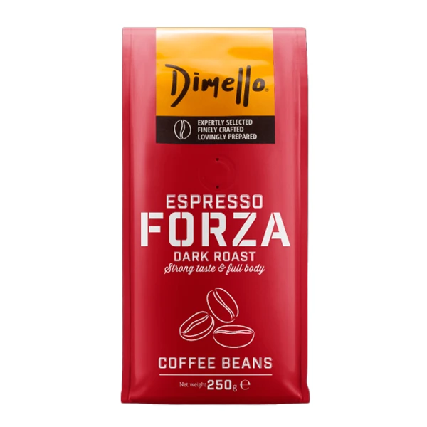 Καφές Εσπρέσσο σε Κόκκους Forza Dark Roast DIMELLO 250gr