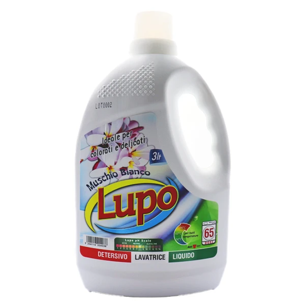 Υγρό Πλυντηρίου Ρούχων Λευκό LUPO 3lt