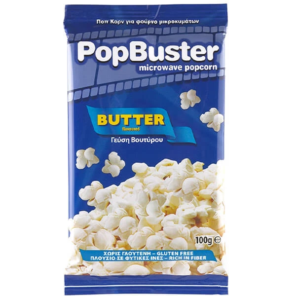 Ποπ Κορν Βουτύρου POPBUSTER 100gr