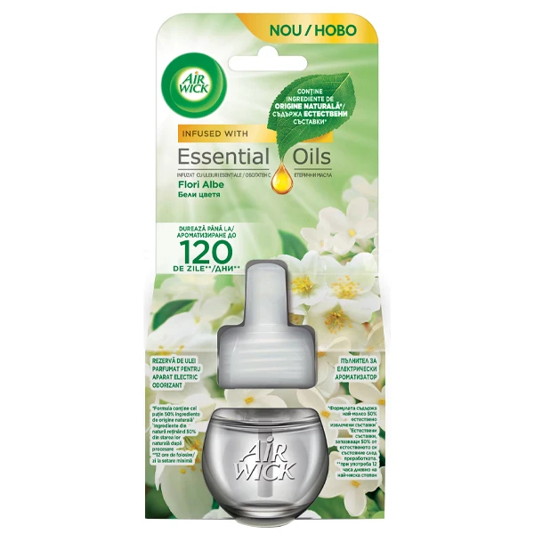 Ανταλλακτικό Φρέζια & Γιασεμί/Λευκά Λουλούδια AIRWICK 19ml