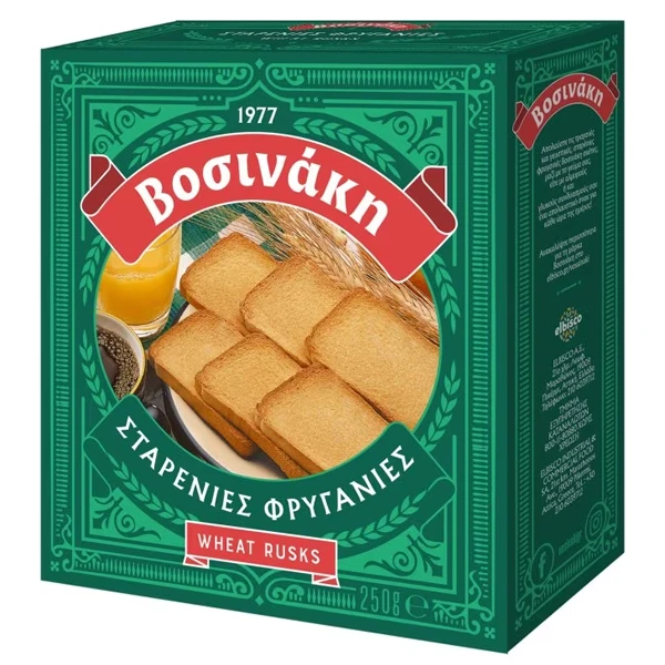 Φρυγανιά Σίτου ΒΟΣΙΝΑΚΗ 250gr