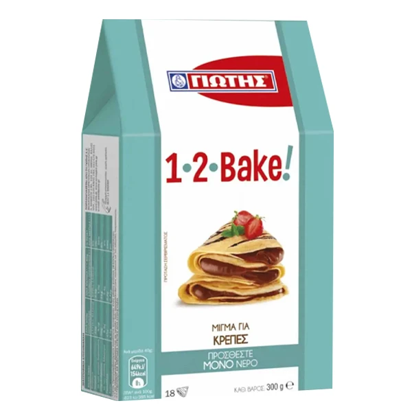 Μείγμα για Κρέπες 1 2 BAKE ΓΙΩΤΗΣ 300gr