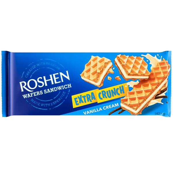 Γκοφρέτα Βανίλια ROSHEN 142gr