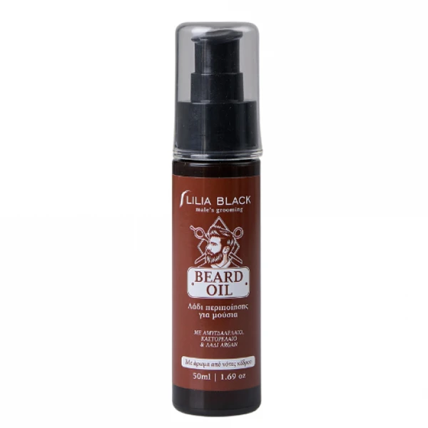 Λαδάκι για Γενειάδα LILIA BLACK 50ml