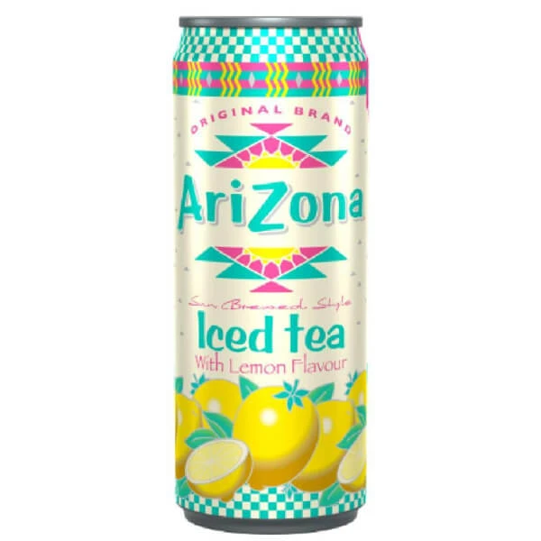 Κρύο Μαύρο Τσάι Λεμόνι ARIZONA 330ml