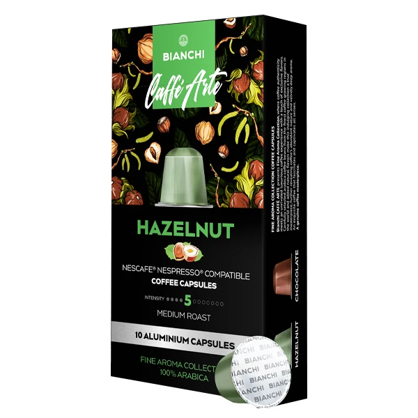 Καφές Espresso Φουντούκι Κάψουλες Dolce Gusto BIANCHI 10τμχ (10x5,5gr)