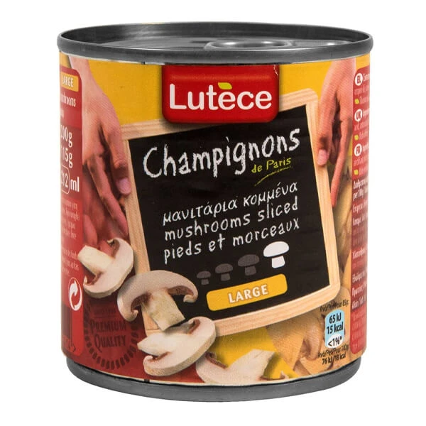Μανιτάρια Κομμένα LUTECE 200gr