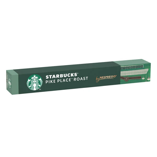 Καφές Εσπρέσσο Κάψουλες Pike Place STARBUCKS 10τμχ (10x5,3gr)