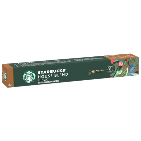 Καφές Εσπρέσσο Κάψουλες House Blend STARBUCKS 10τμχ (10x5,7gr)