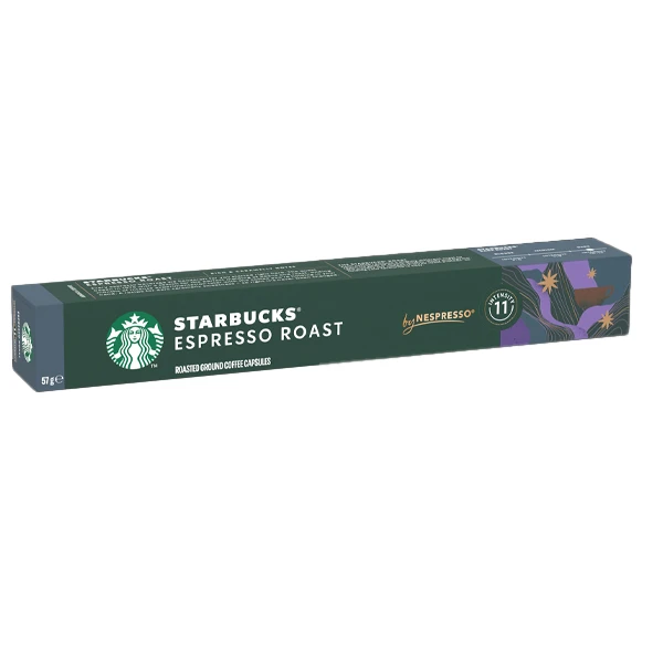 Καφές Εσπρέσσο Κάψουλες Roast STARBUCKS 10τμχ (10x5,7gr)